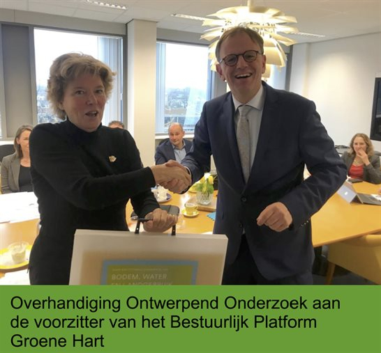 Overhandiging ontwerpend onderzoek